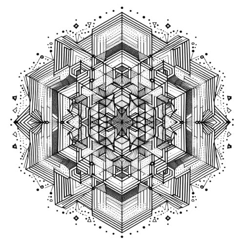 Madera con ánima: Geometría Sagrada (1)