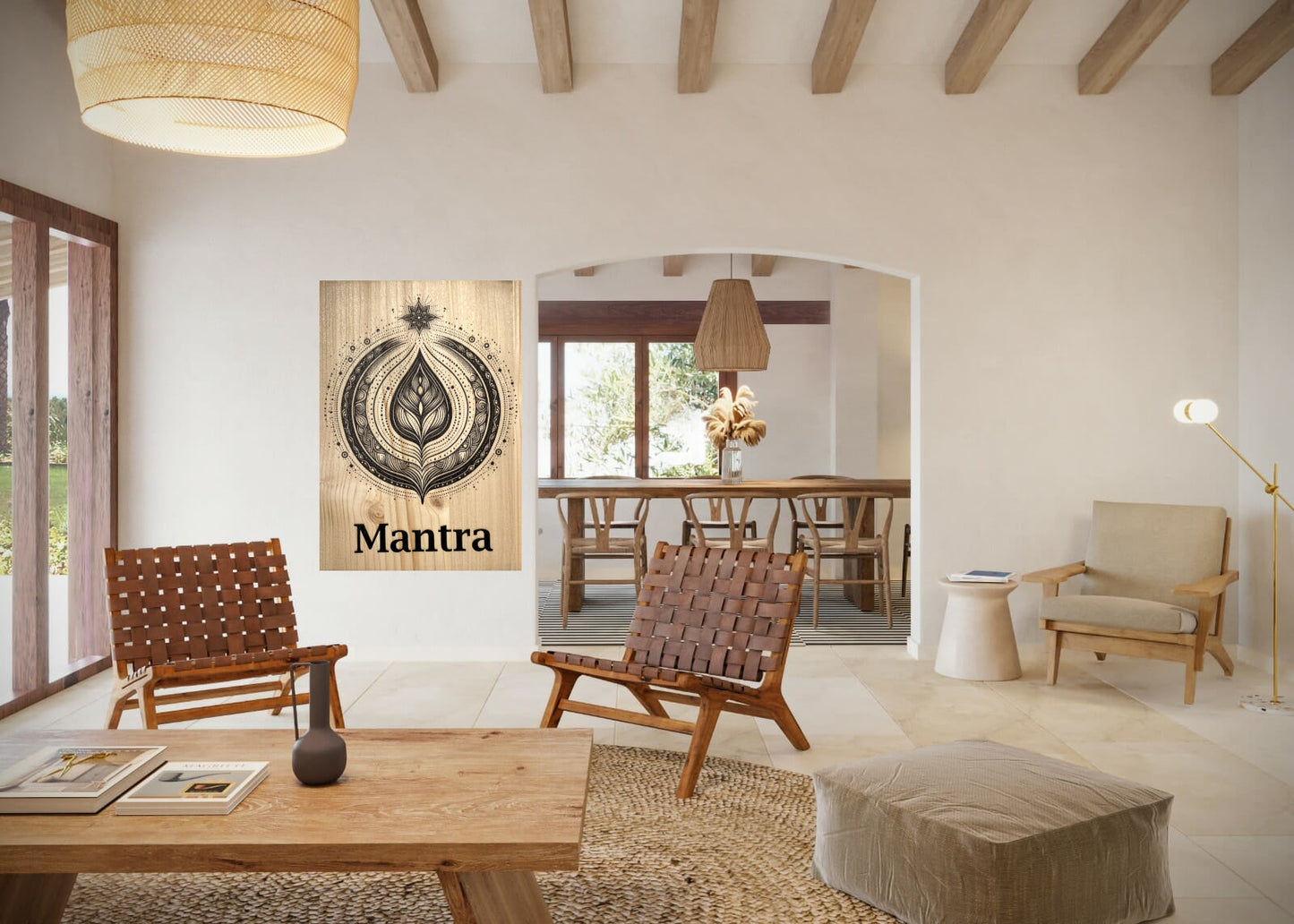 Madera con ánima: Geometría Sagrada (1)