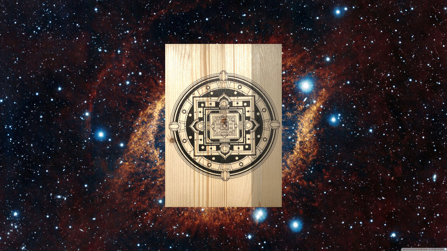 Madera con ánima: Geometría Sagrada (2)