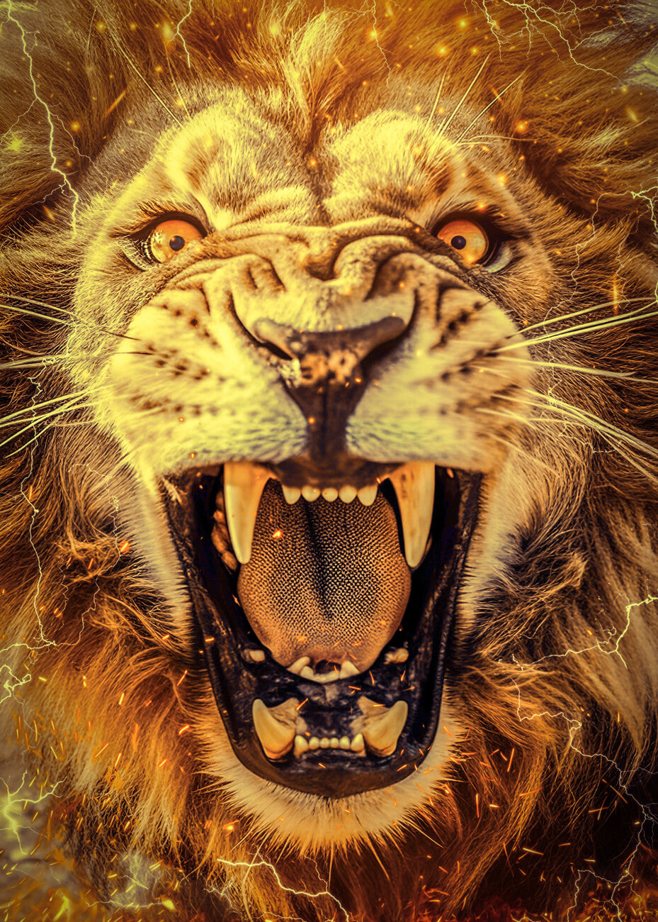Animales de Poder : Leona/león