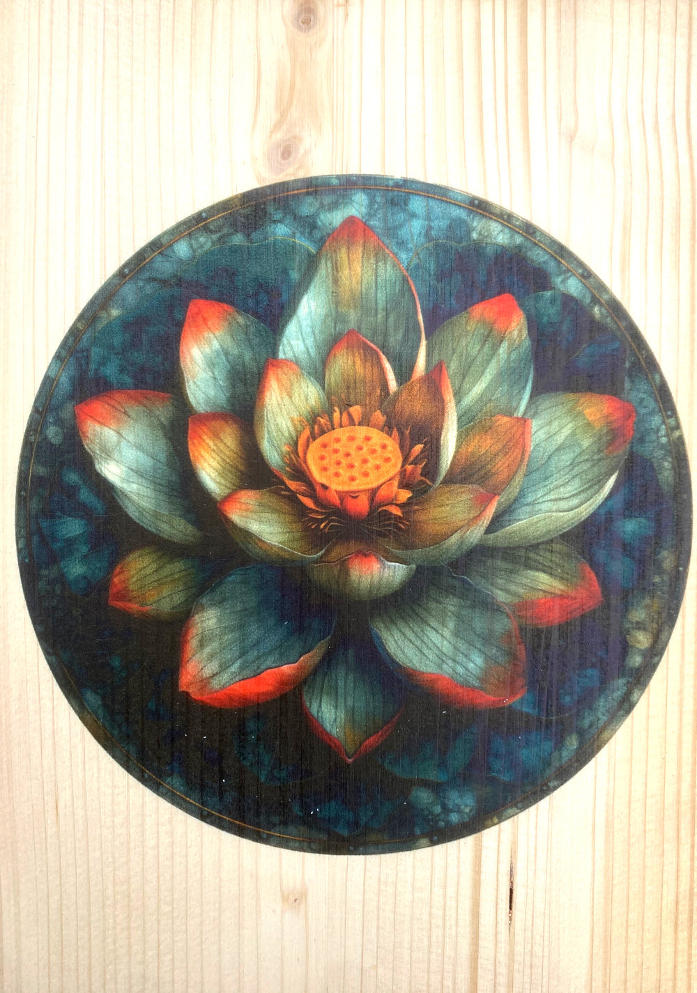 Madera con ánima: Loto