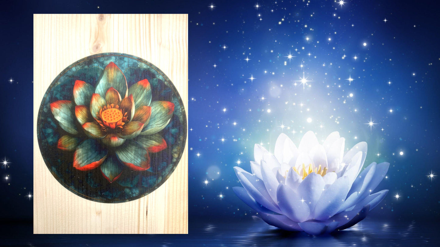 Madera con ánima: Loto