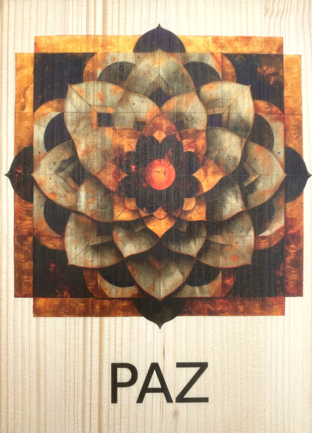 Madera con ánima: Loto